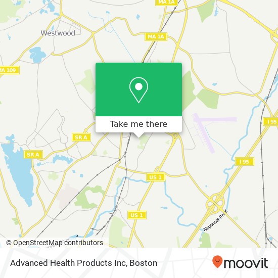 Advanced Health Products Inc map