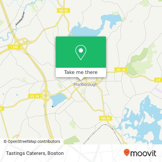 Mapa de Tastings Caterers