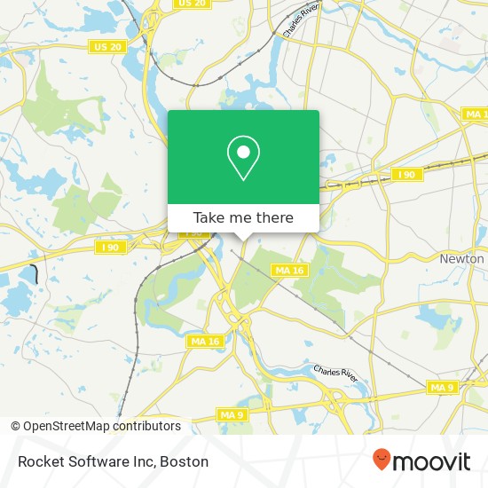 Rocket Software Inc map