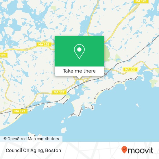 Mapa de Council On Aging