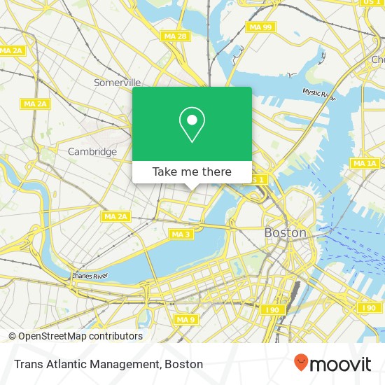 Mapa de Trans Atlantic Management