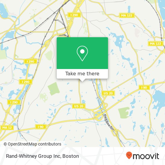 Rand-Whitney Group Inc map