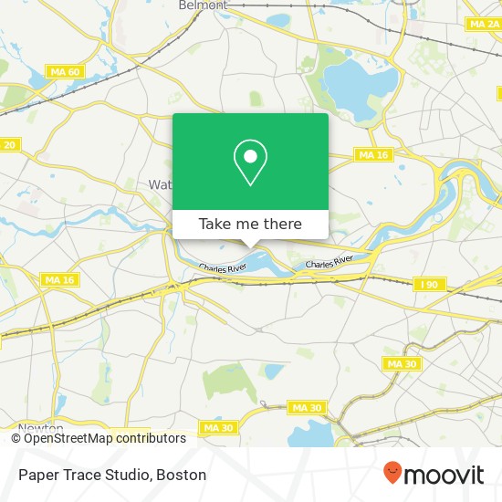 Paper Trace Studio map