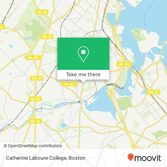 Catherine Laboure College map