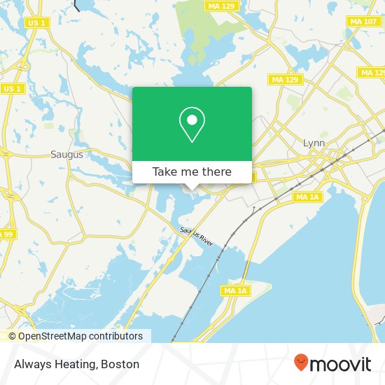 Mapa de Always Heating