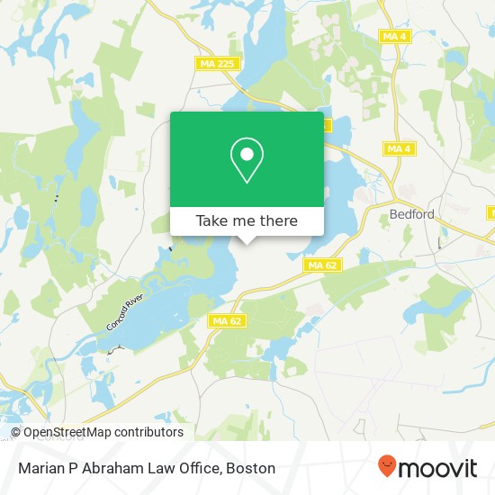 Marian P Abraham Law Office map