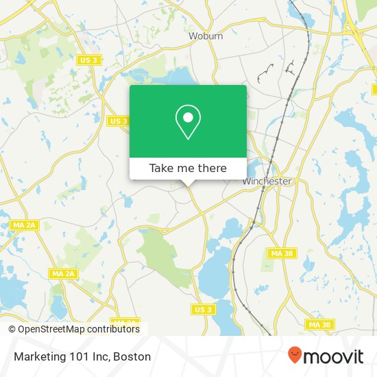 Marketing 101 Inc map