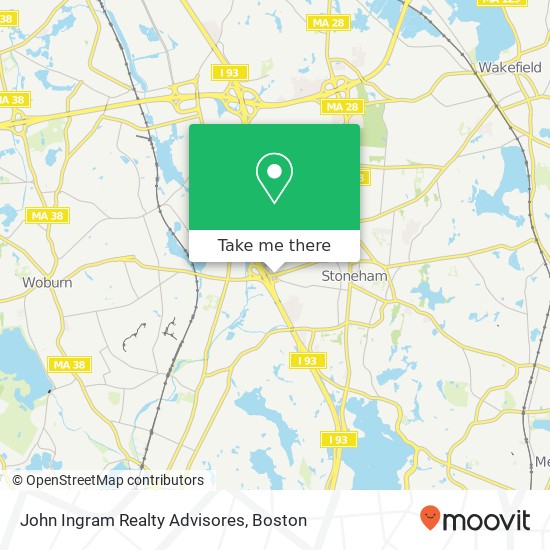 Mapa de John Ingram Realty Advisores