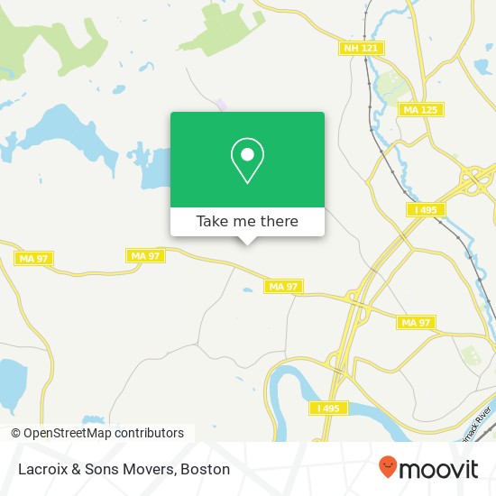 Mapa de Lacroix & Sons Movers