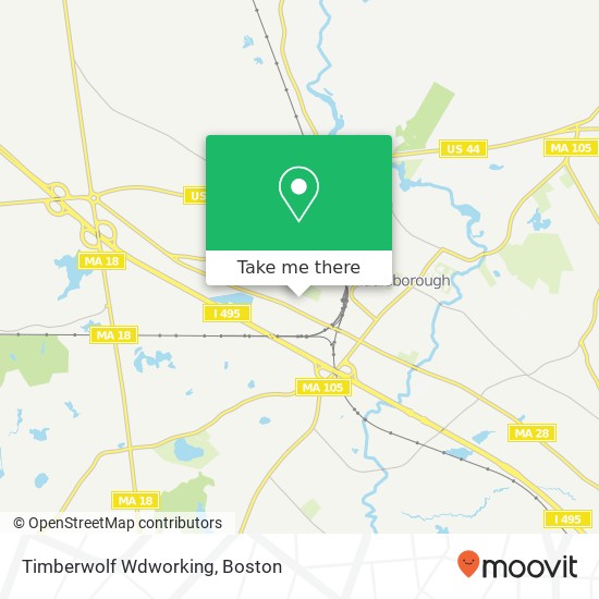 Timberwolf Wdworking map