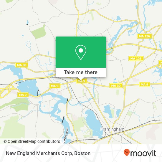 Mapa de New England Merchants Corp