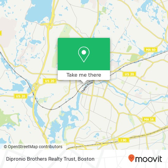 Dipronio Brothers Realty Trust map