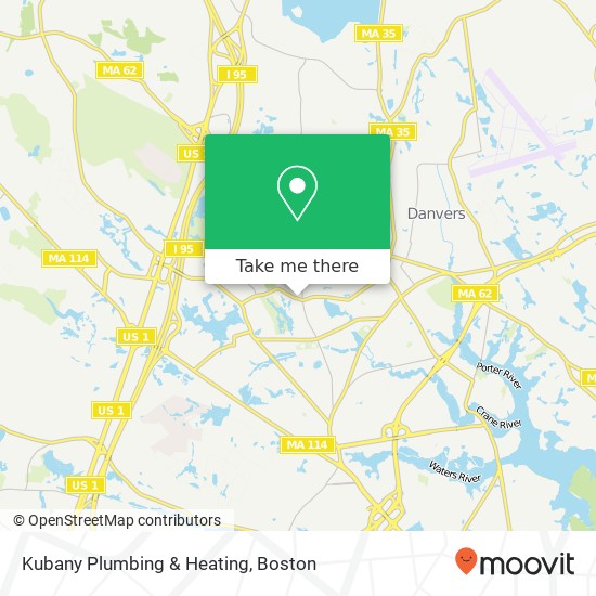 Mapa de Kubany Plumbing & Heating