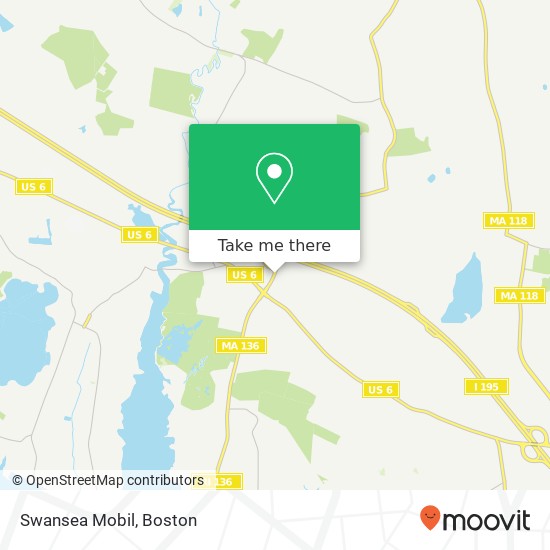 Swansea Mobil map