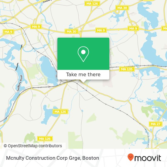 Mapa de Mcnulty Construction Corp Grge