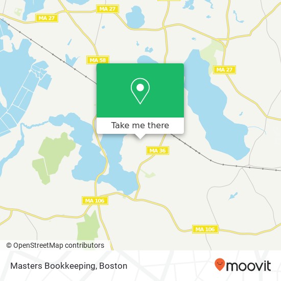 Masters Bookkeeping map