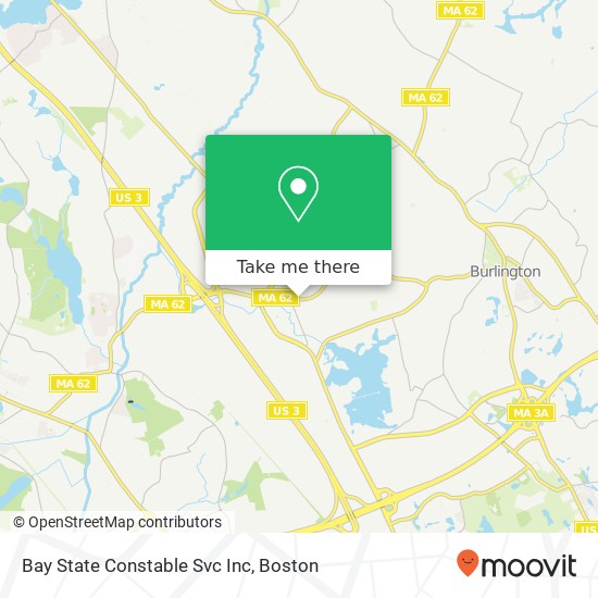 Bay State Constable Svc Inc map