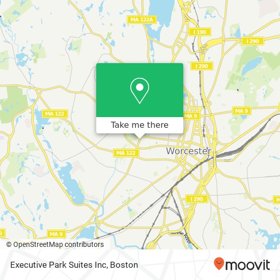 Executive Park Suites Inc map