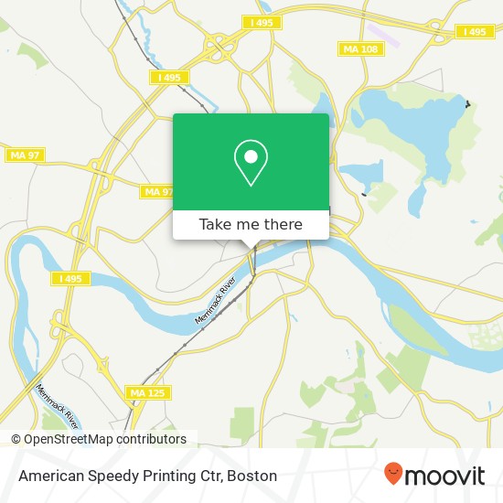 American Speedy Printing Ctr map