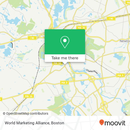 Mapa de World Marketing Alliance