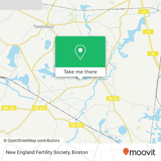 Mapa de New England Fertility Society