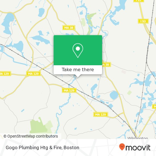 Mapa de Gogo Plumbing Htg & Fire