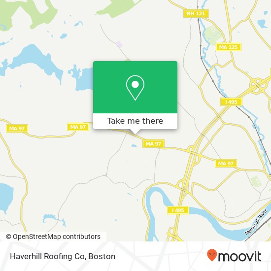 Haverhill Roofing Co map