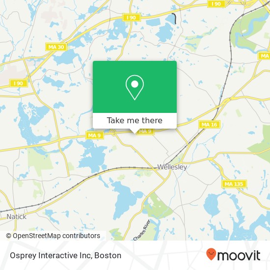 Osprey Interactive Inc map