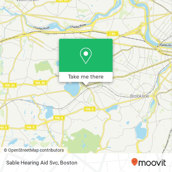 Sable Hearing Aid Svc map