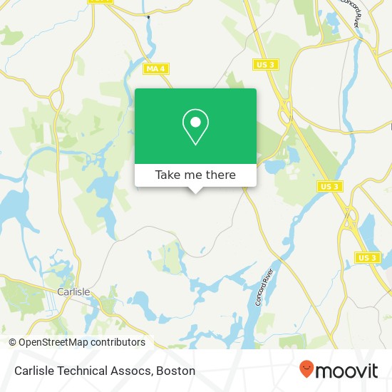 Carlisle Technical Assocs map