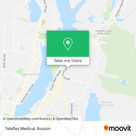 Mapa de Teleflex Medical