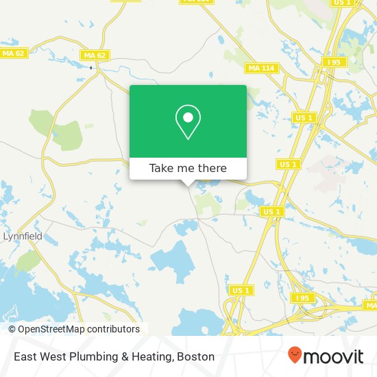 East West Plumbing & Heating map