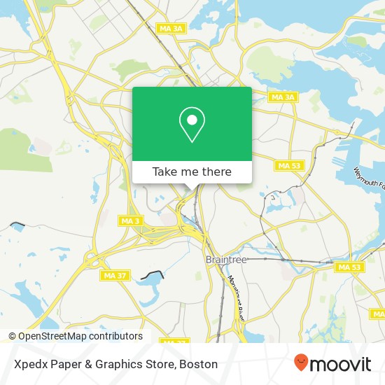 Xpedx Paper & Graphics Store map