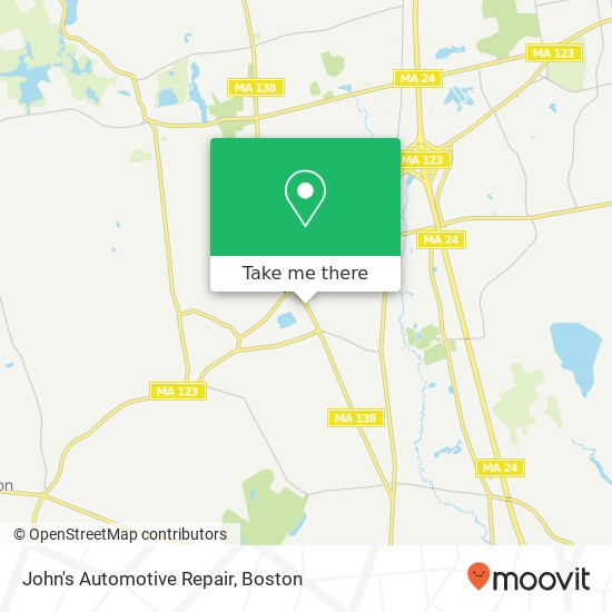 Mapa de John's Automotive Repair