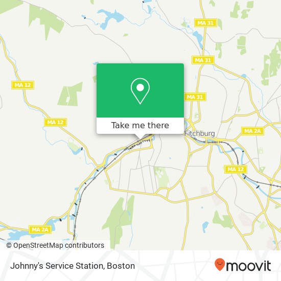 Johnny's Service Station map