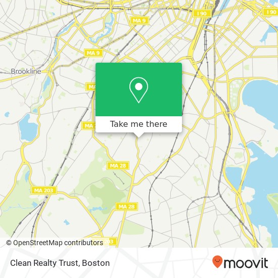 Mapa de Clean Realty Trust