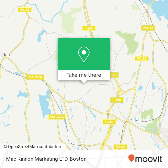 Mapa de Mac Kinnon Marketing LTD