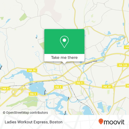 Mapa de Ladies Workout Express