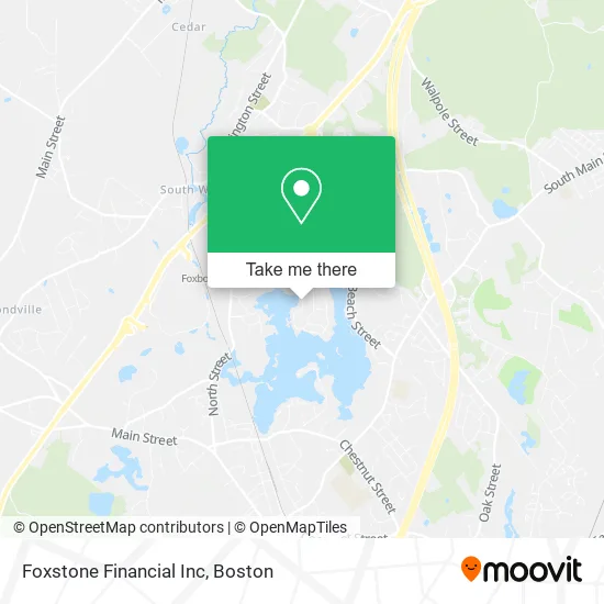 Foxstone Financial Inc map
