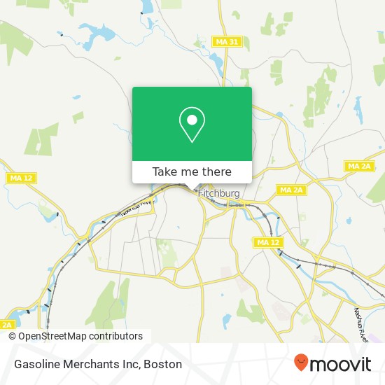 Gasoline Merchants Inc map