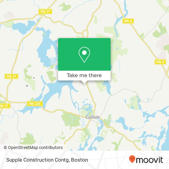 Mapa de Supple Construction Contg