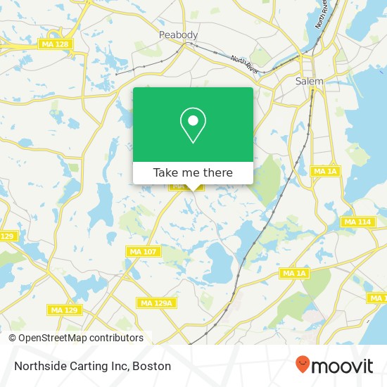 Northside Carting Inc map