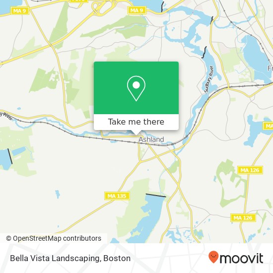 Bella Vista Landscaping map