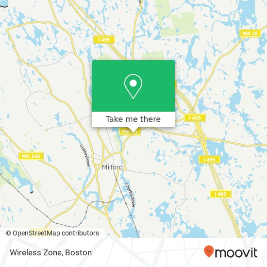 Wireless Zone map