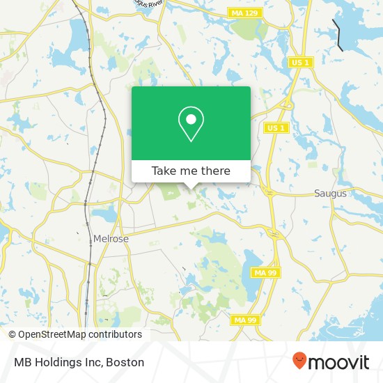 Mapa de MB Holdings Inc