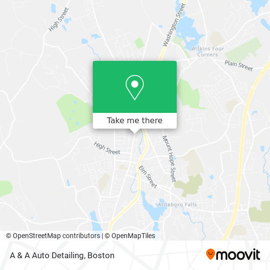 A & A Auto Detailing map