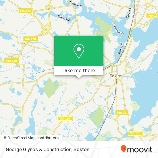 George Glynos & Construction map