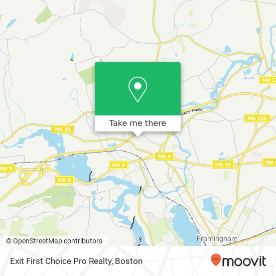 Mapa de Exit First Choice Pro Realty