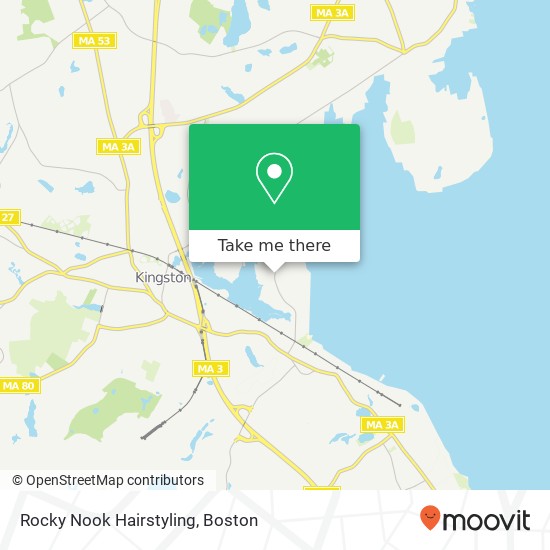 Rocky Nook Hairstyling map