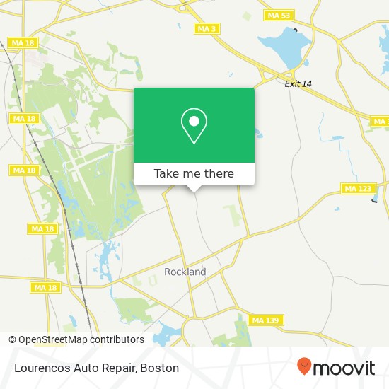 Lourencos Auto Repair map